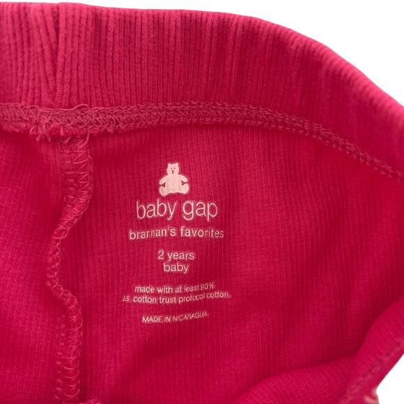 GAP Magenta Pink Pull On Flare Pants - Picture 2 of 4